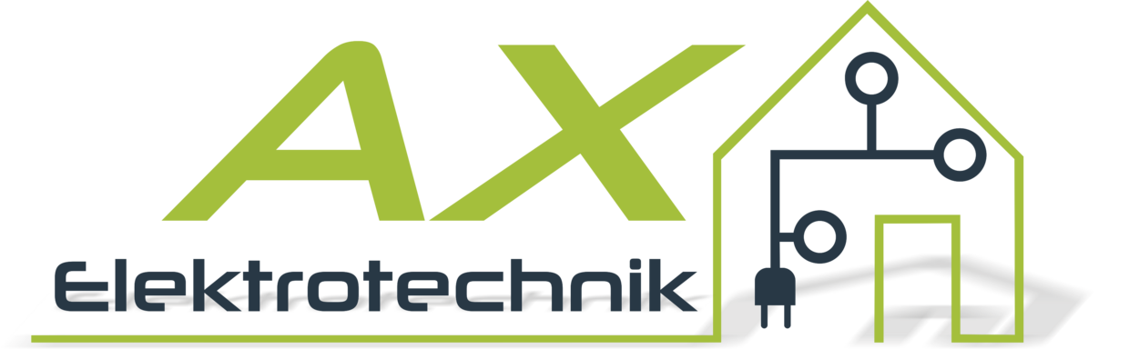Logo-AX-Elektrotechnik mit schattierung Logo-AX-Elektrotechnik mit schattierung
